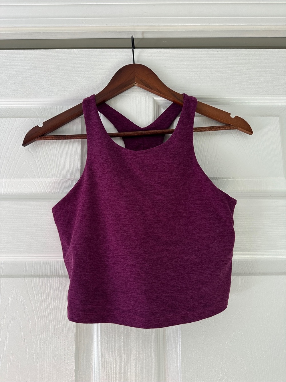 beyond yoga focus cropped tank